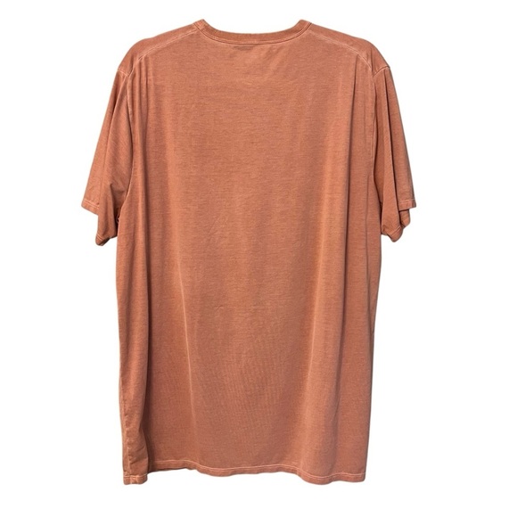 Lululemon Athletica Fundamental Short Sleeve Tee Shirt Rust Orange Wash XL - Picture 2 of 4